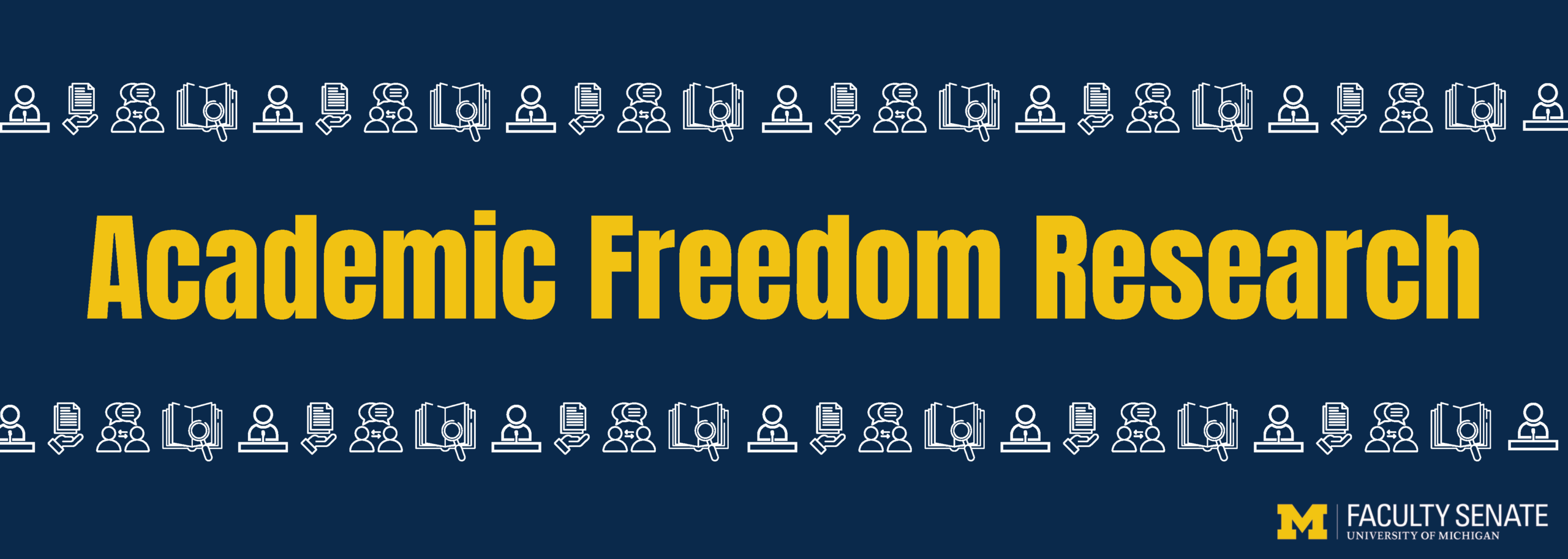 Title image that says "Academic Freedom Research"