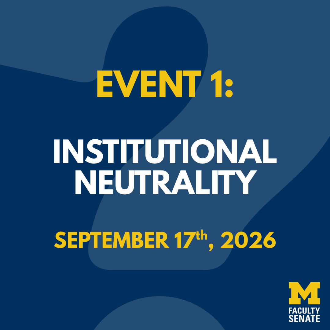 Event 1: Institutional Neutrality</p>
<p>September 17, 2026